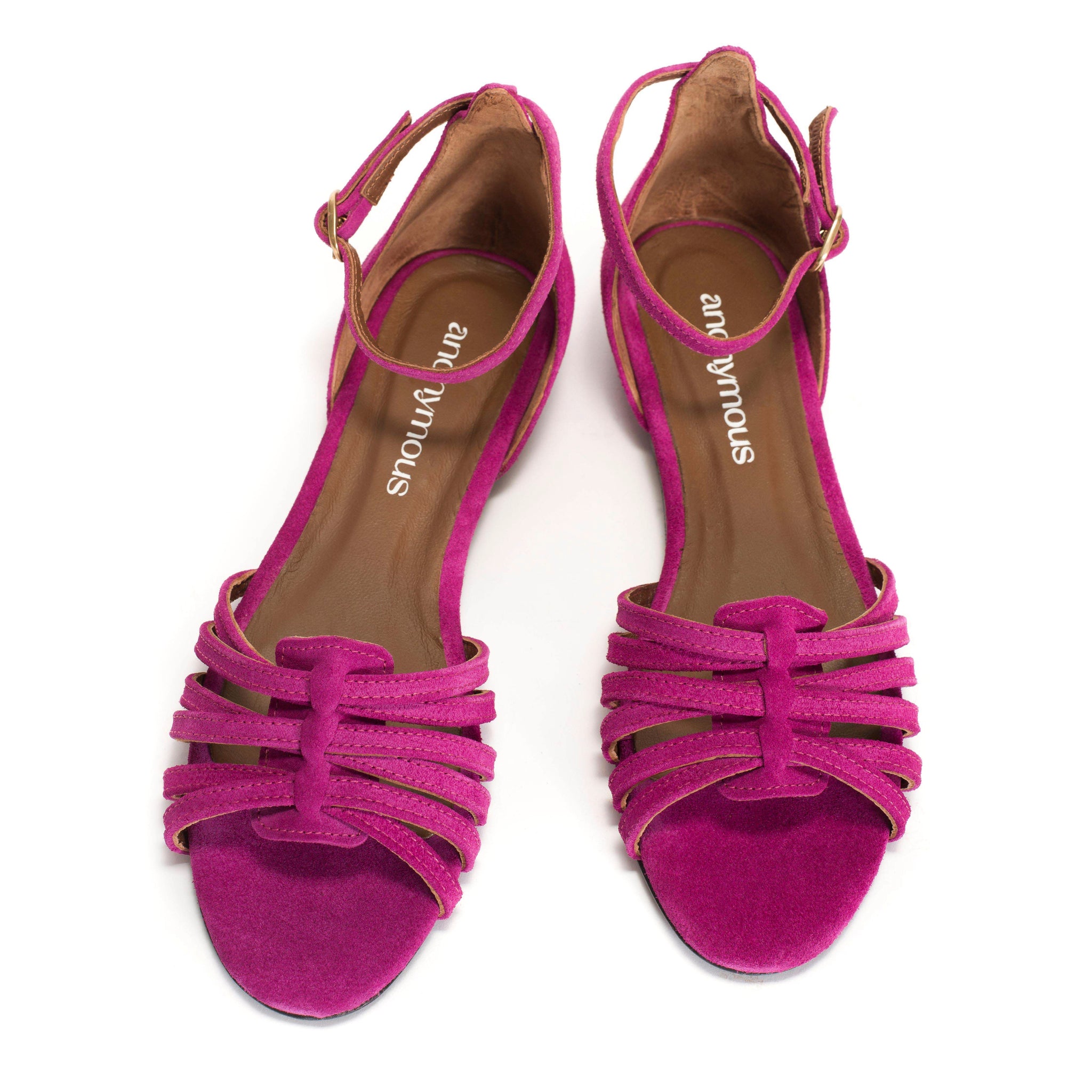 Mareike 10 Calf suede Raspberry - Anonymous Copenhagen