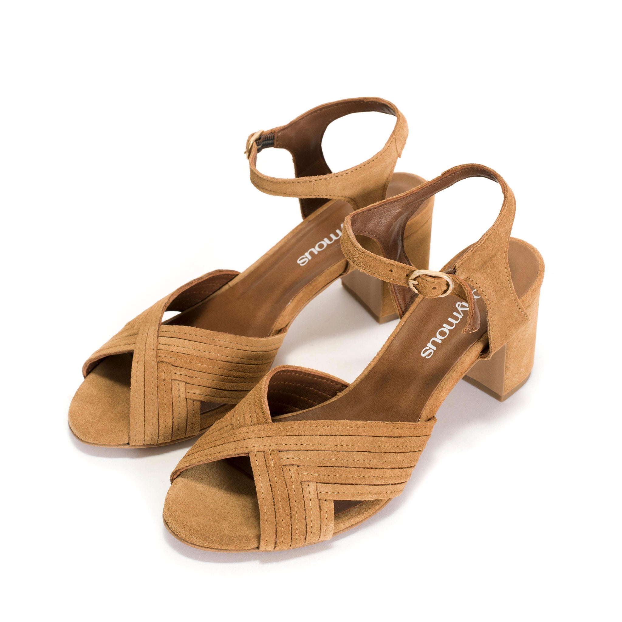 Niabi 50 Calf suede Bamboo brown - Anonymous Copenhagen