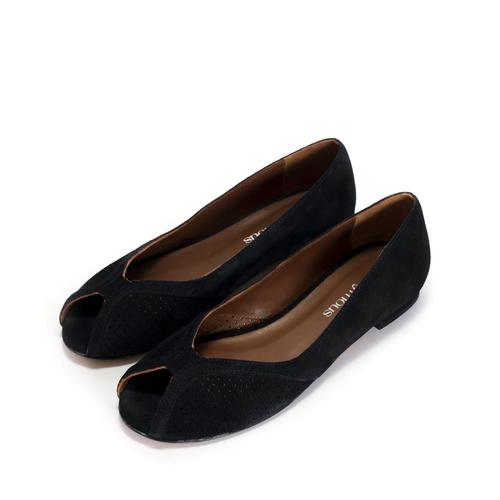 Tiffy Calf suede Dark blue - Anonymous Copenhagen