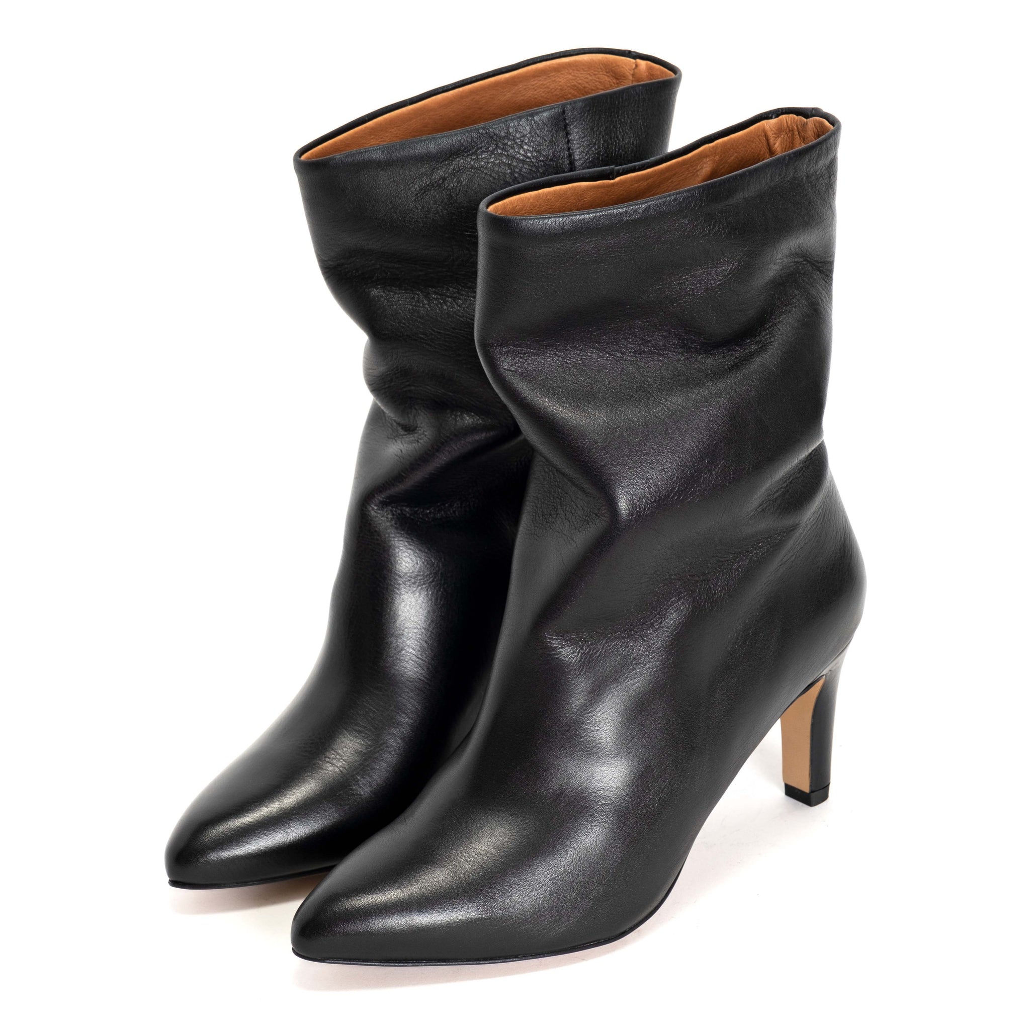 Vully 75 stiletto Calf nappa Black - Anonymous Copenhagen