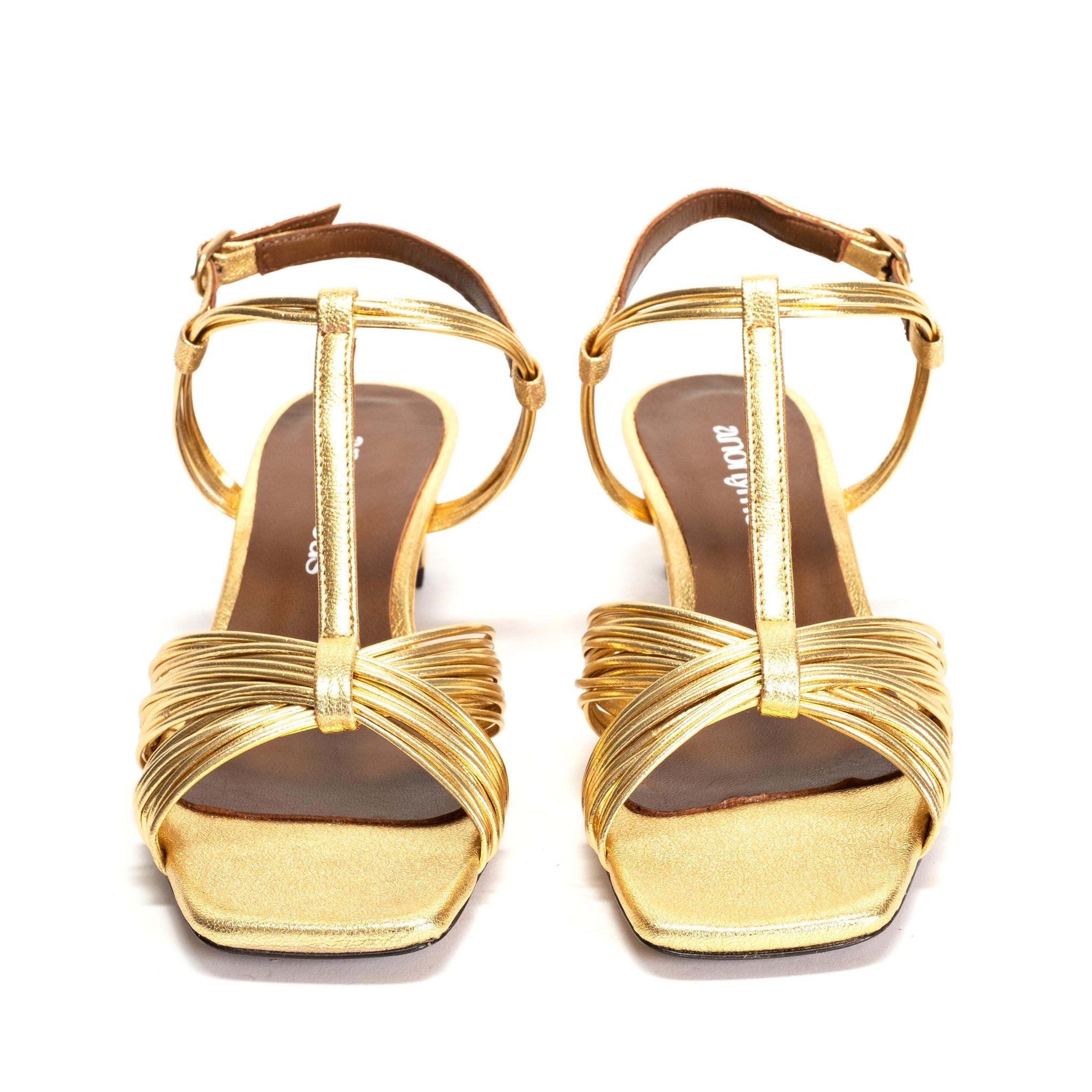 Alessandra 40 Metallic Goat Gold - Anonymous Copenhagen