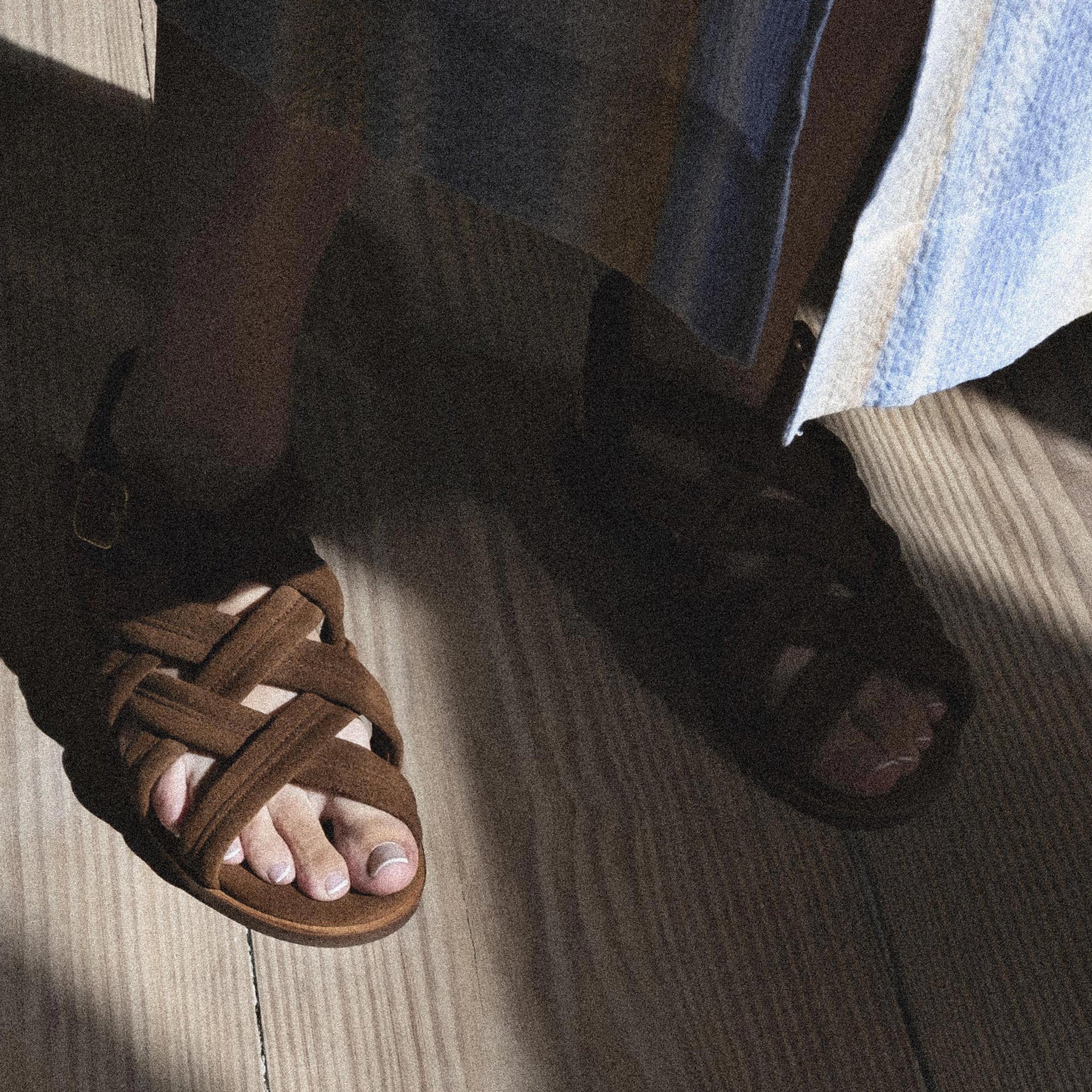 Betty 10 Calf suede Chestnut - Anonymous Copenhagen
