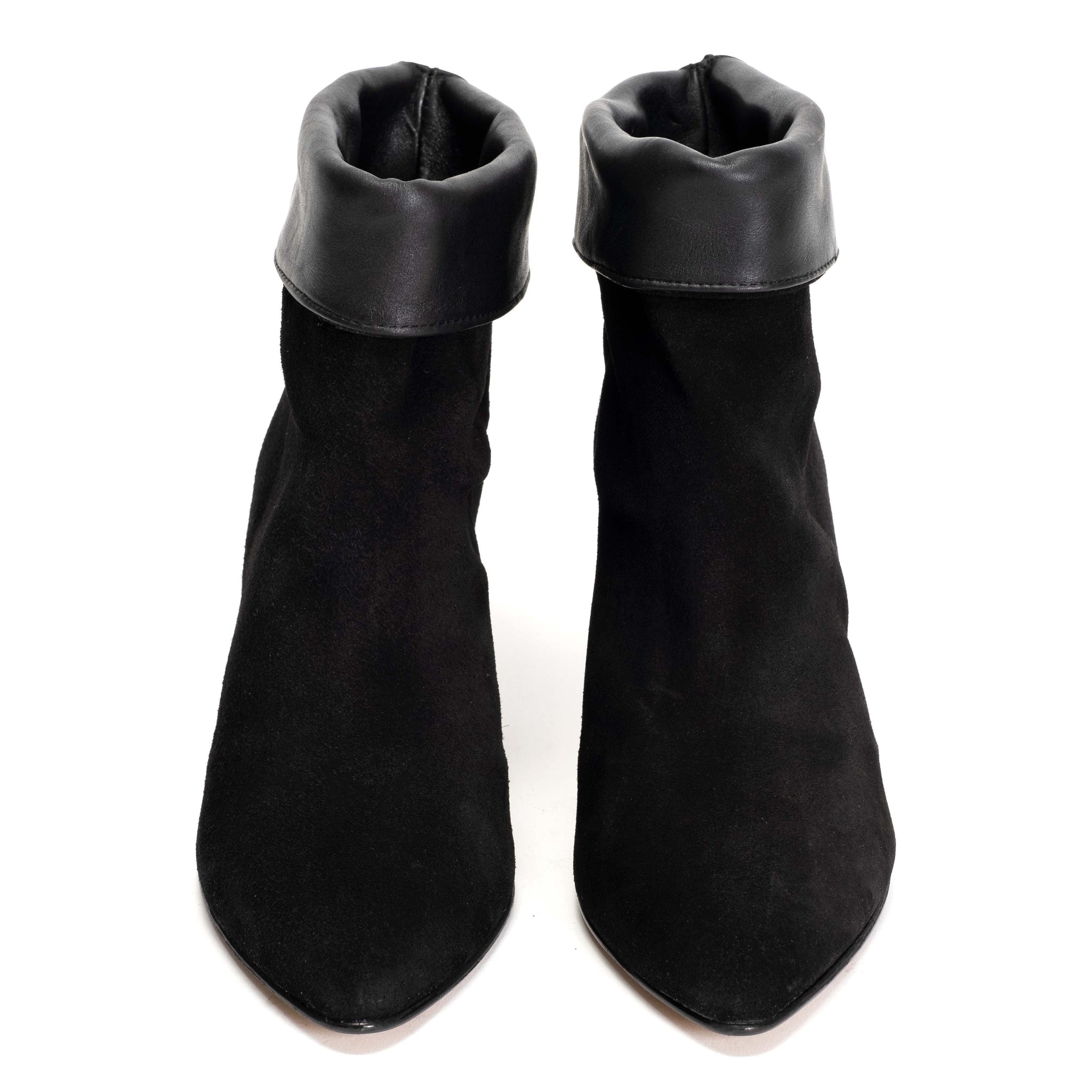Eden Calf Suede & Shiny Lamb Black - Anonymous Copenhagen