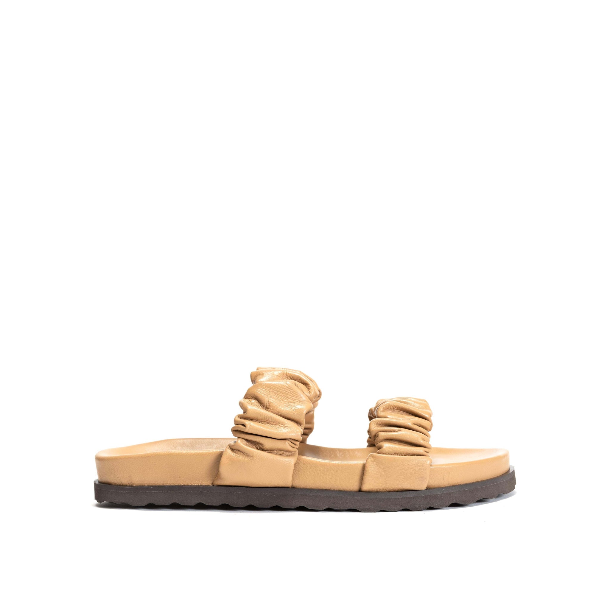 Ficia Footbed Shiny Lamb Stone - Anonymous Copenhagen