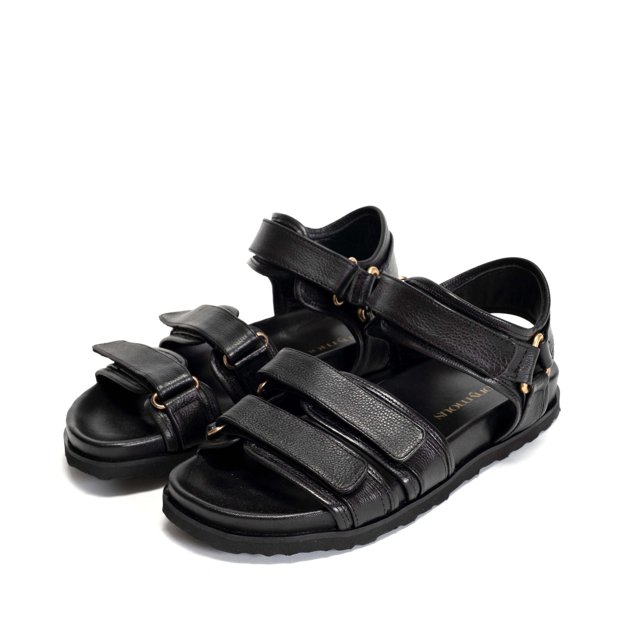 Grenata Grained Vegetable Tanned Calf Black - Anonymous Copenhagen
