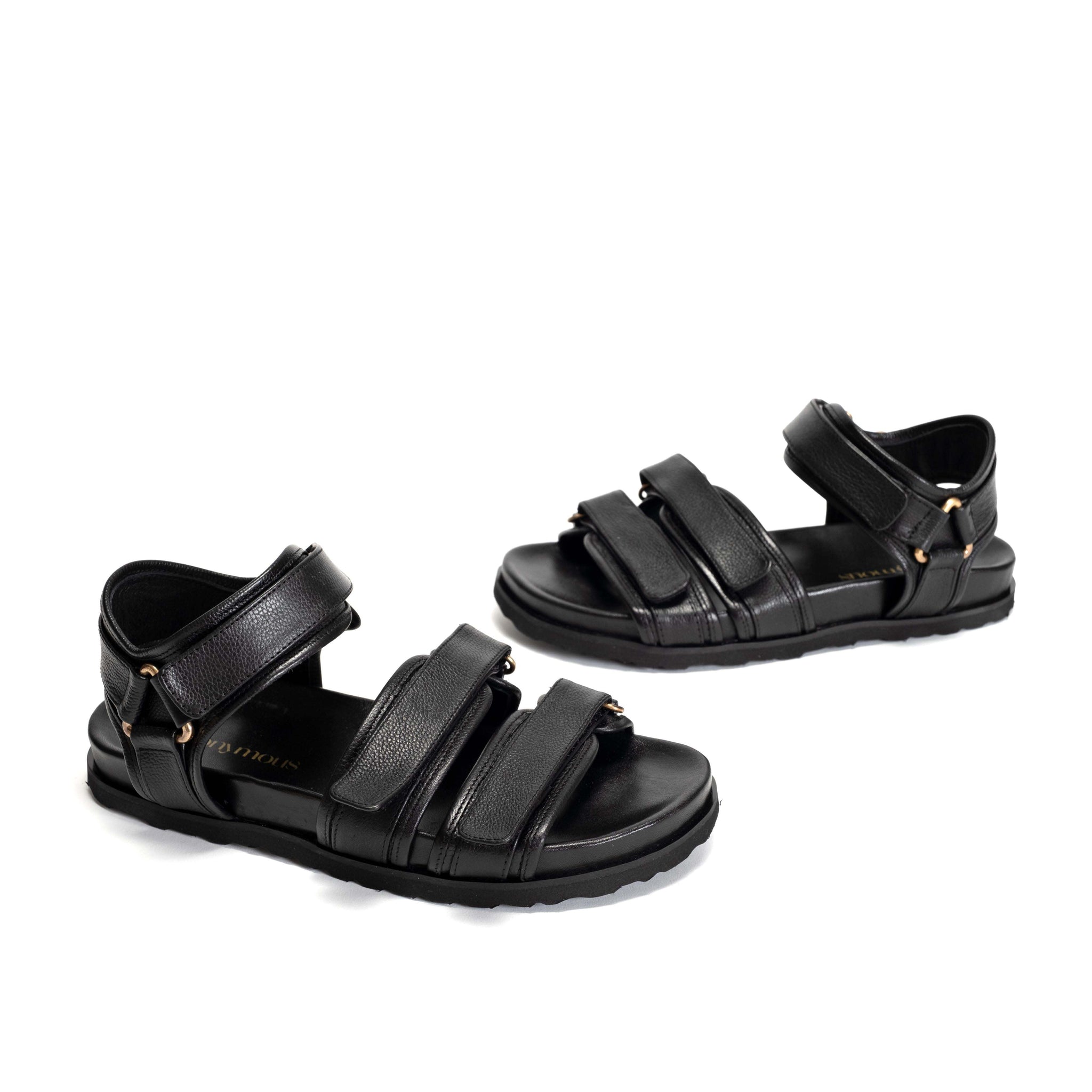 Grenata Grained Vegetable Tanned Calf Black - Anonymous Copenhagen