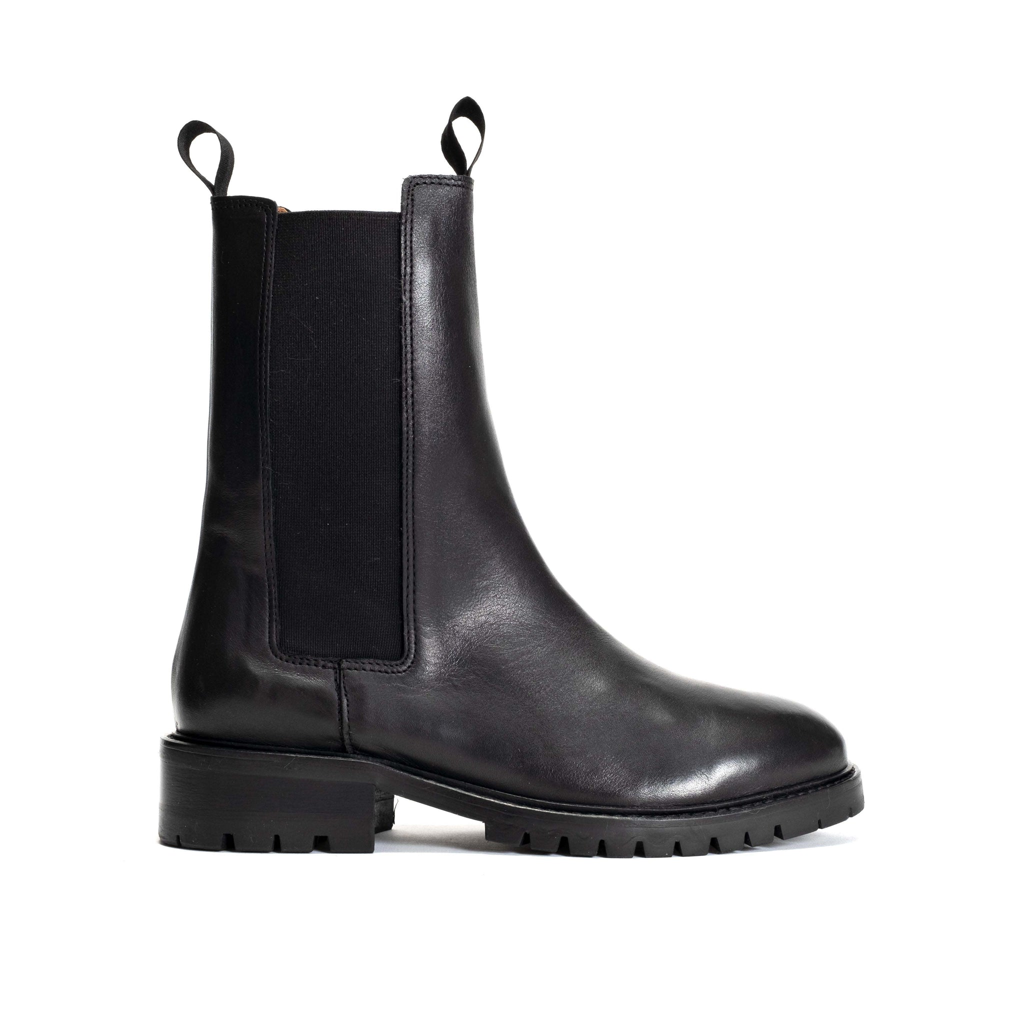Haily Vegetable Tanned Calf Black - Anonymous Copenhagen
