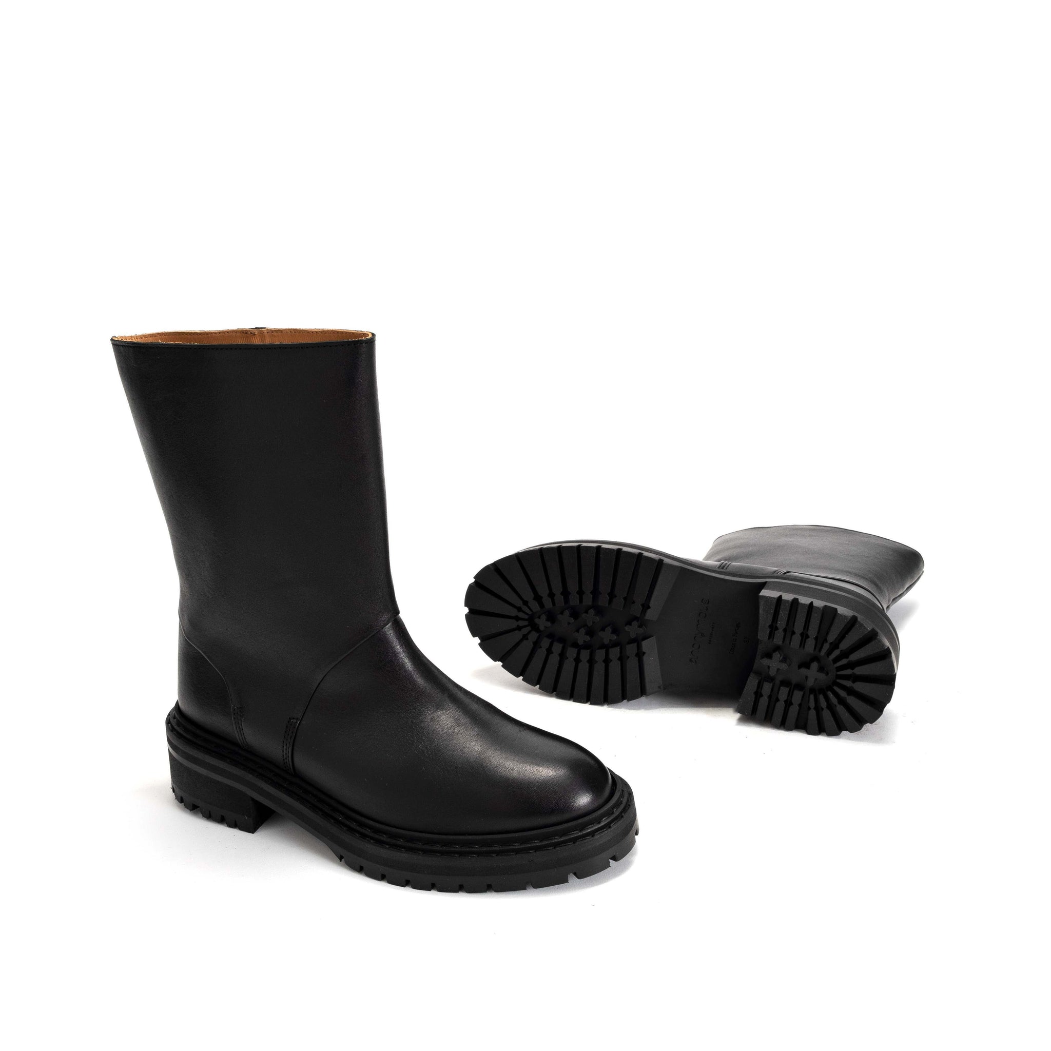 Katty Vegetable Tanned Calf Black - Anonymous Copenhagen