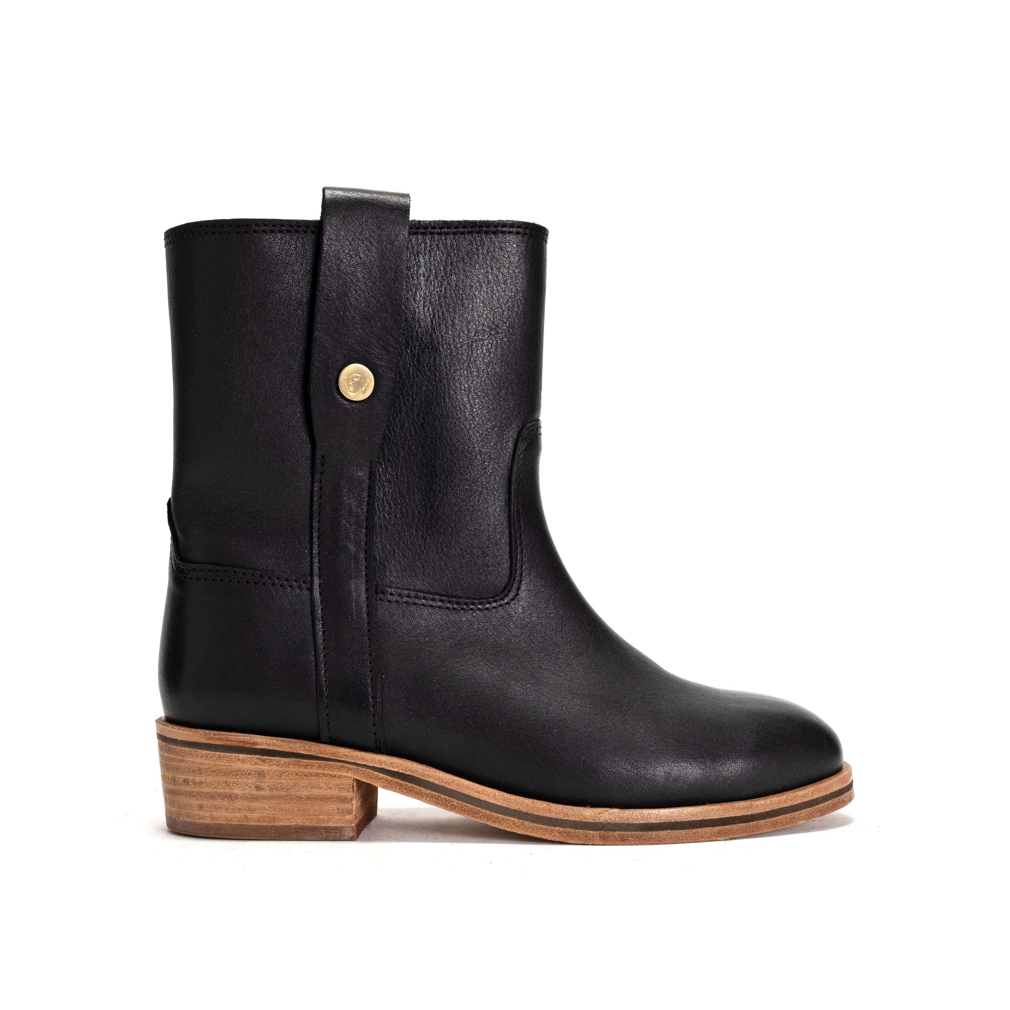 Lona Vegetable Tanned Calf Black - Anonymous Copenhagen