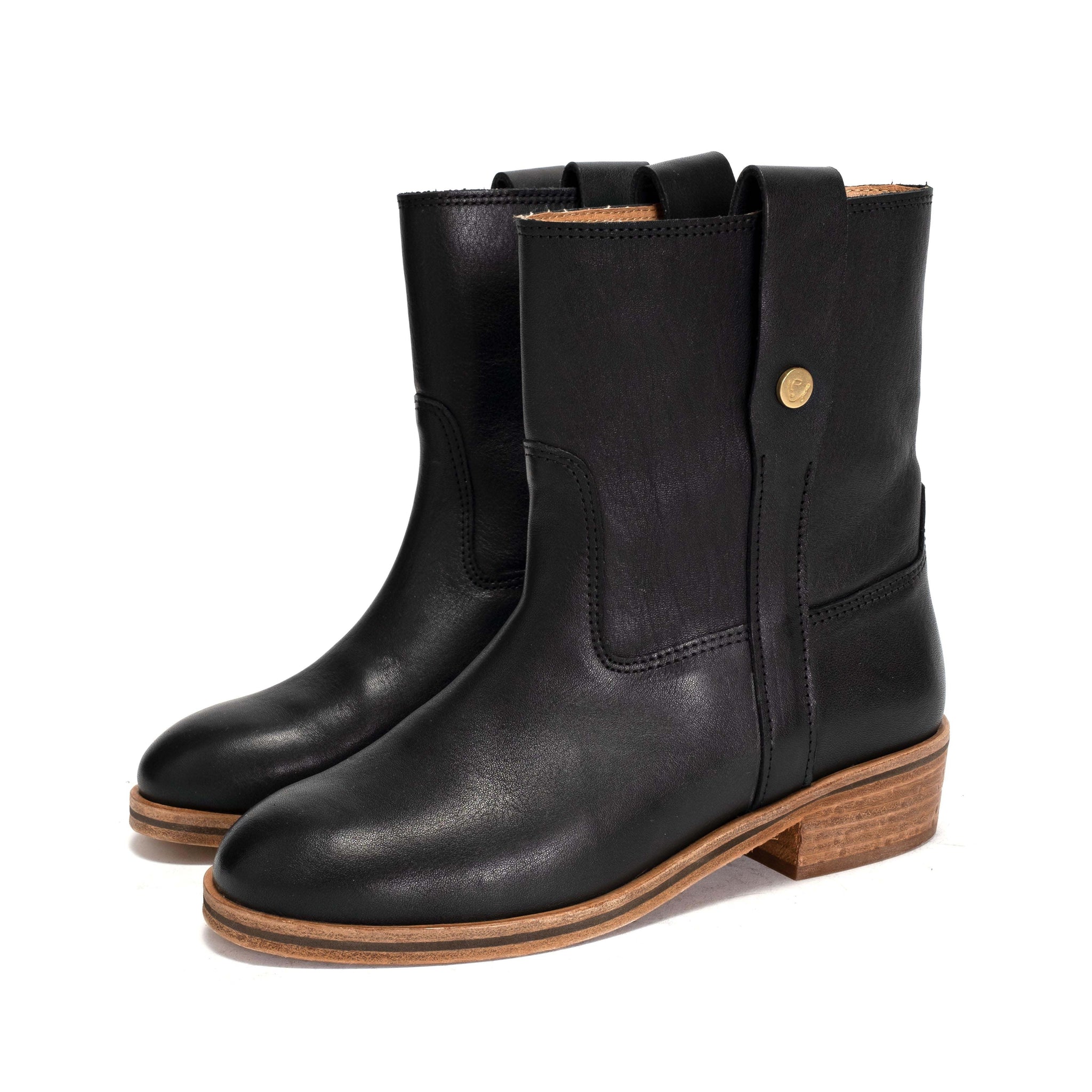 Lona Vegetable Tanned Calf Black - Anonymous Copenhagen