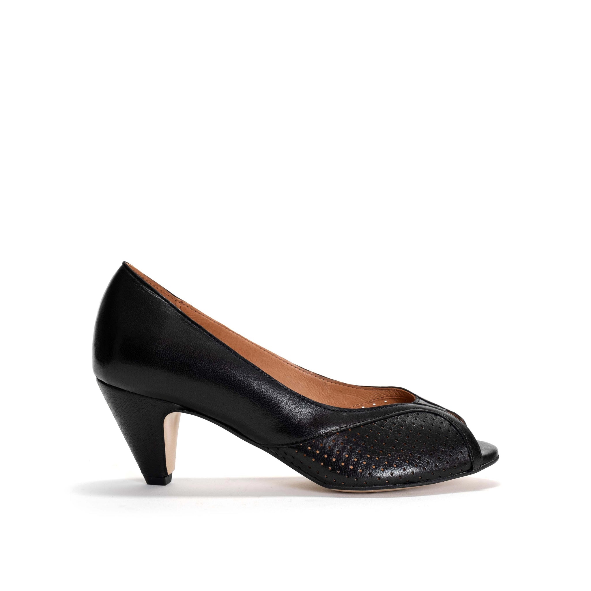 Tiffany Stiletto Shiny lamb Black - Anonymous Copenhagen