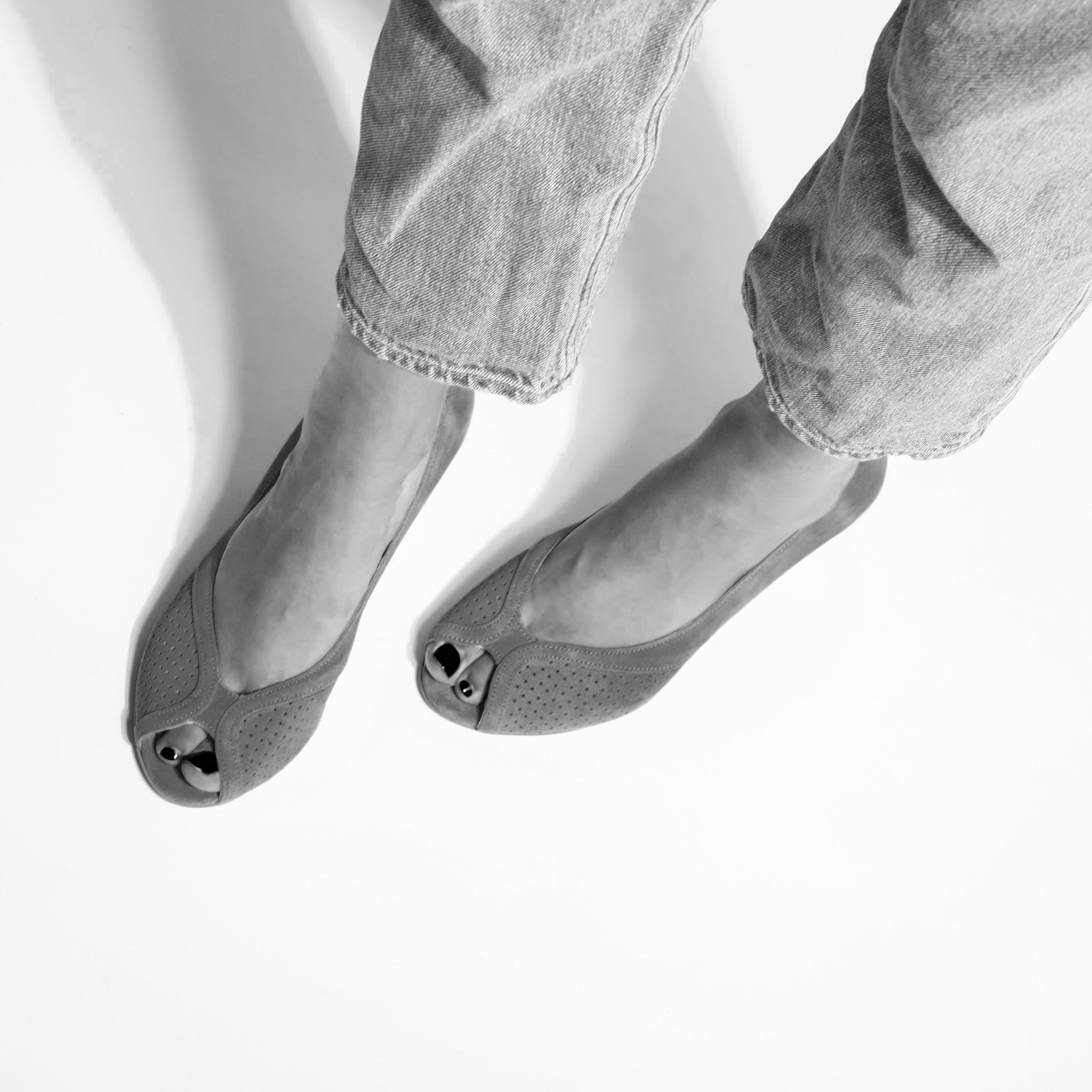 Tiffany triangle calf suede print Leopard - Anonymous Copenhagen