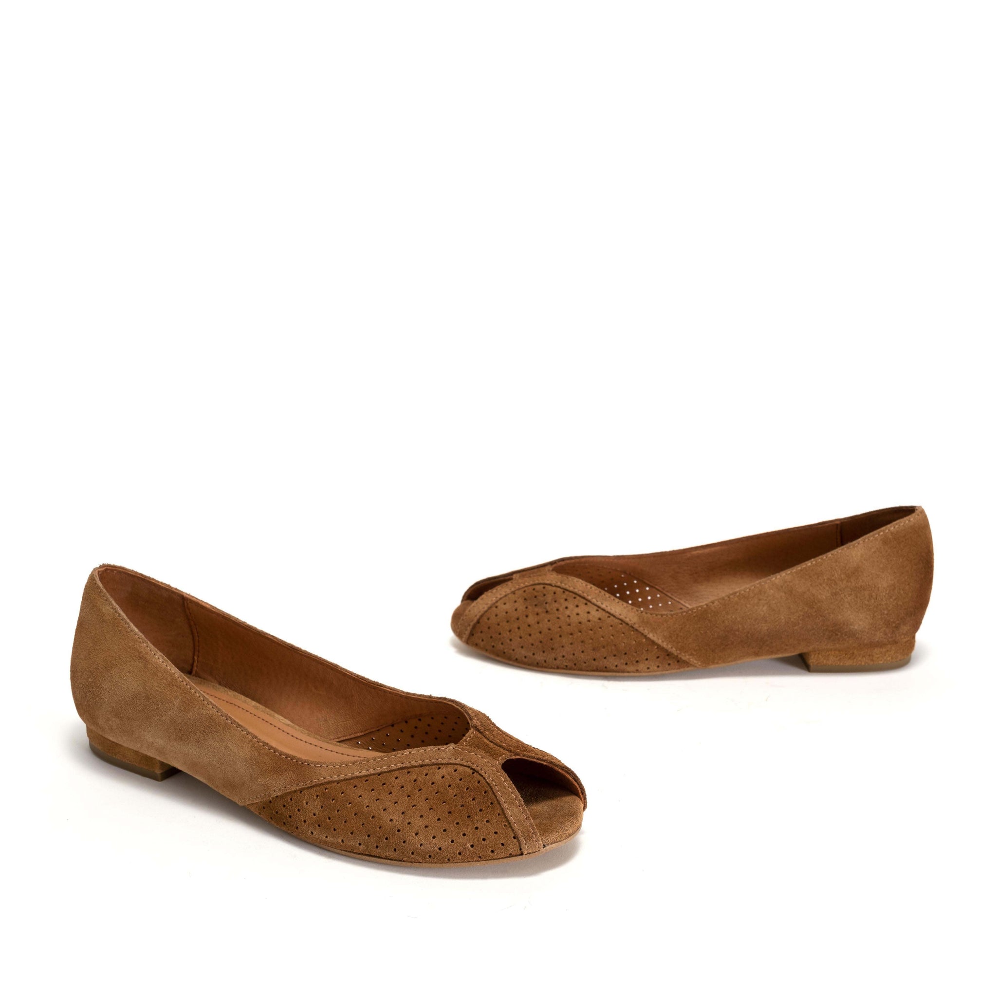 Tiffy Calf Suede Bamboo Brown - Anonymous Copenhagen