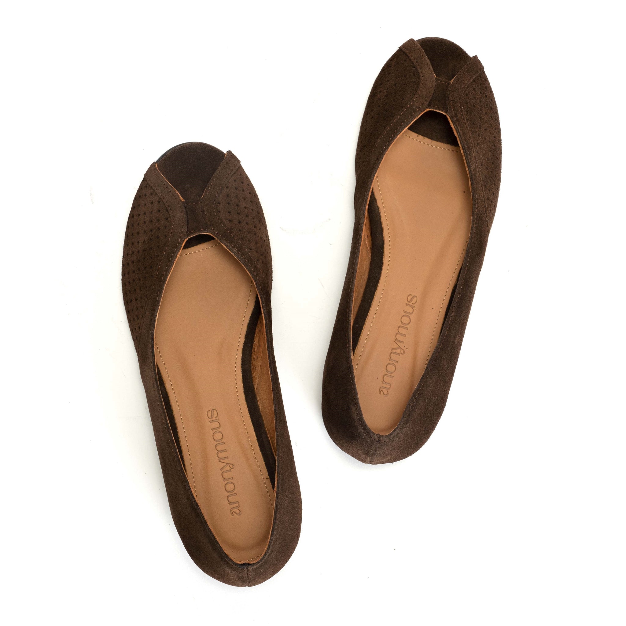 Tiffy Calf suede Coffee brown - Anonymous Copenhagen