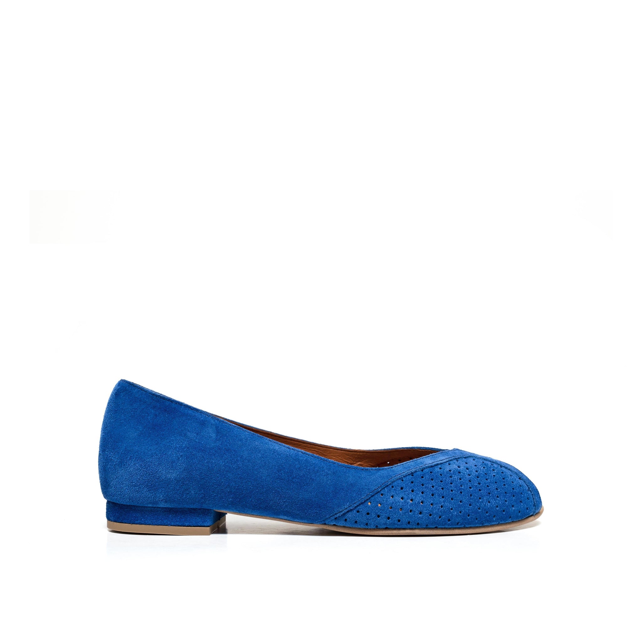 Tiffy Calf suede Electric blue - Anonymous Copenhagen