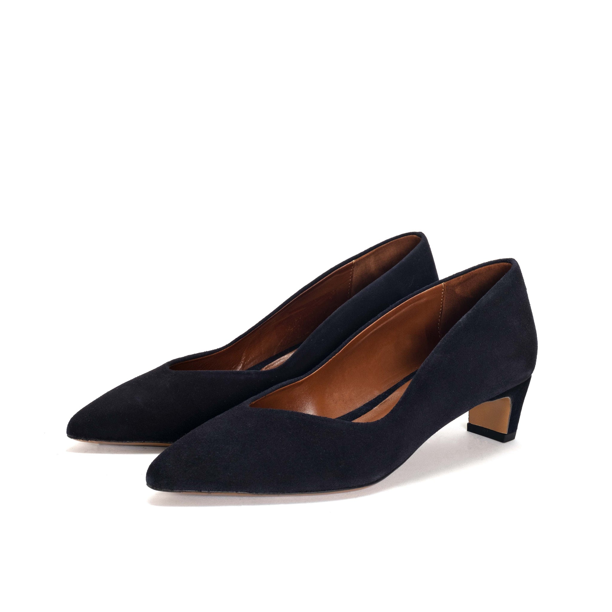 Trini 40 Calf Suede Dark Blue - Anonymous Copenhagen