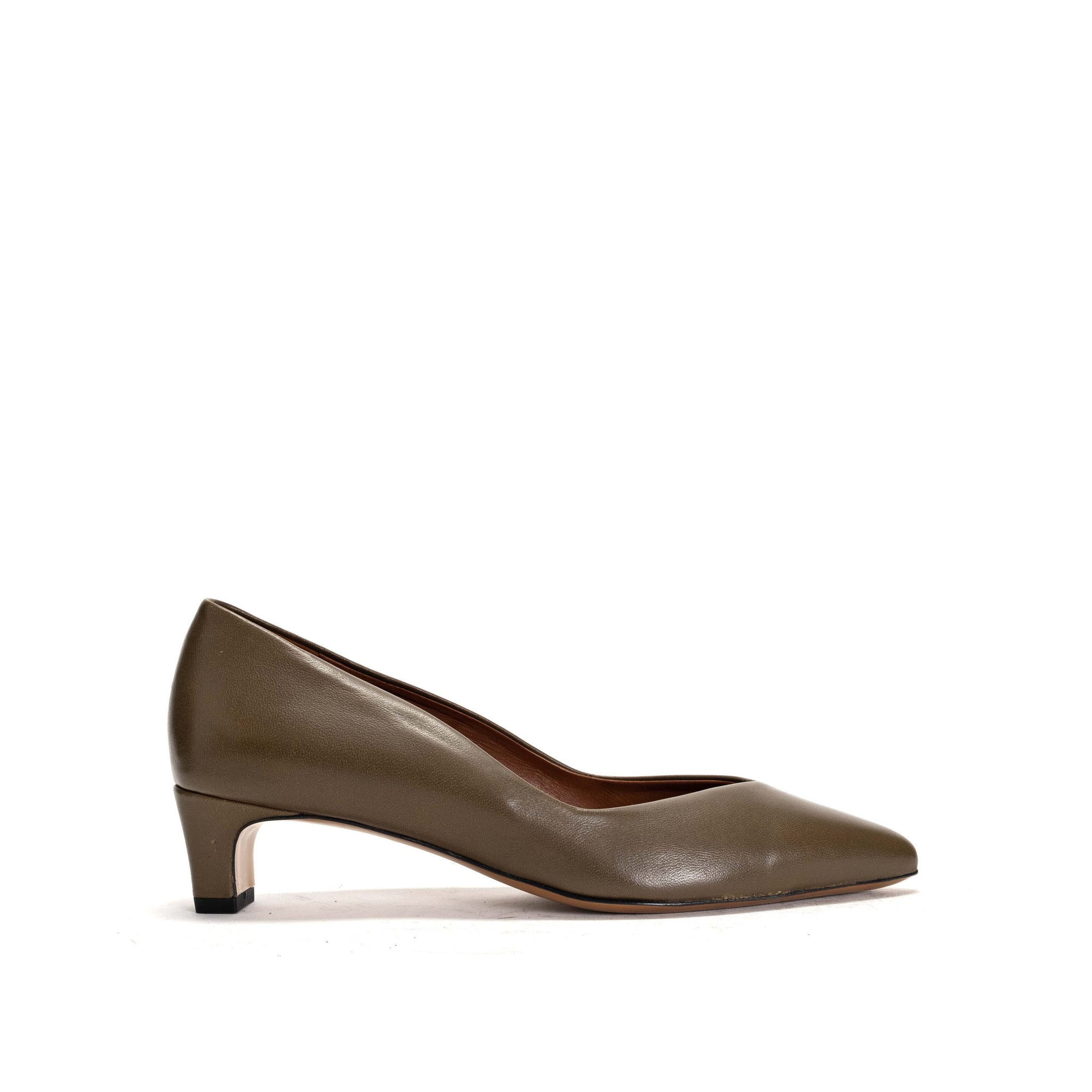 Trini 40 Shiny lamb Olive - Anonymous Copenhagen