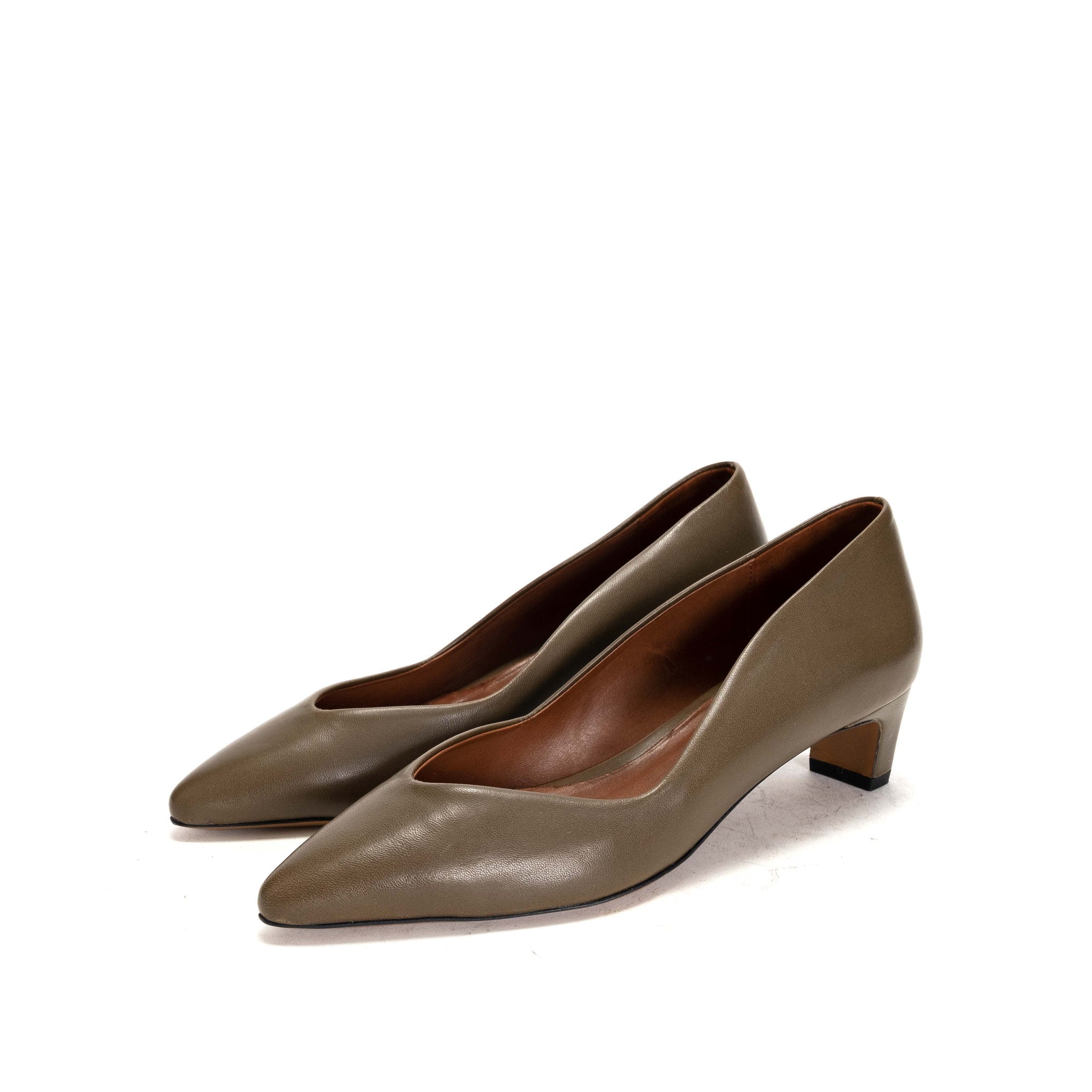 Trini 40 Shiny lamb Olive - Anonymous Copenhagen