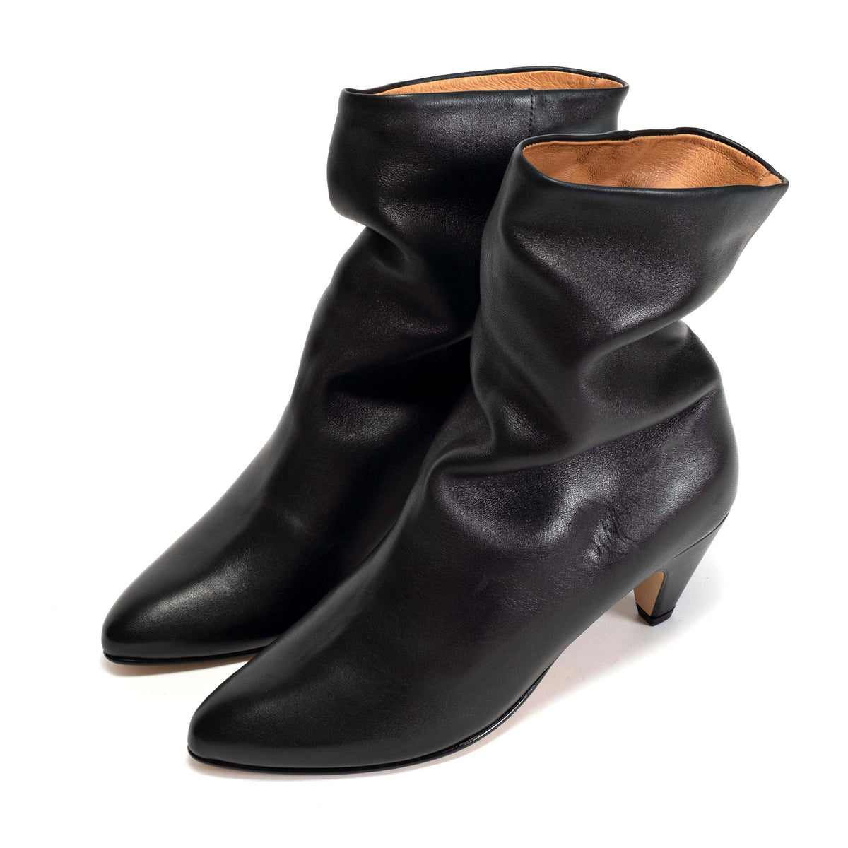 Vully 50 stiletto Soft calf Black